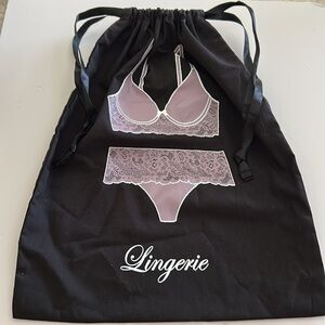 Lingerie Drawstring Pouch - Bag - Brand New without tags.